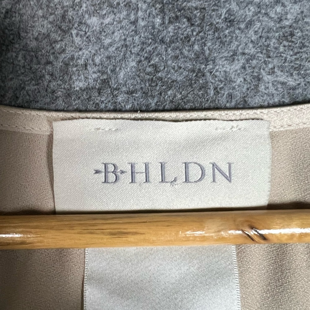 BHLDN Cream V-Neck Maxi Dress with Draped Size 2 - Picture 2 of 14